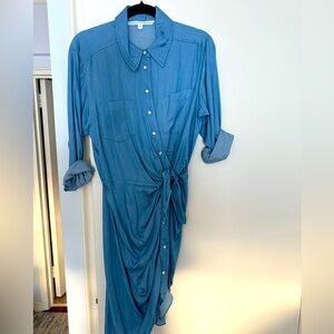 Veronica Beard wrap denim dress, size 6, excellent condition